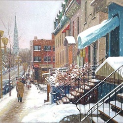 Пазл: Хороводы снежинок