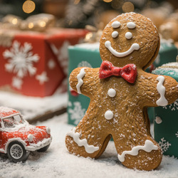 Пазл: Пряничный человечек