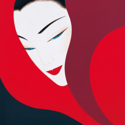 Пазл: Окутанная красным