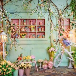 Пазл: Цветочный магазин