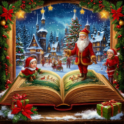 Пазл: Книга новогодних сказок
