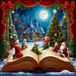 Пазл: Книга новогодних сказок