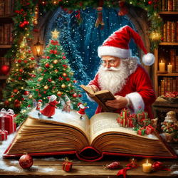 Пазл: Книга новогодних сказок