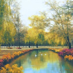 Пазл: Осенний парк