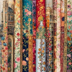 Пазл: Ткани