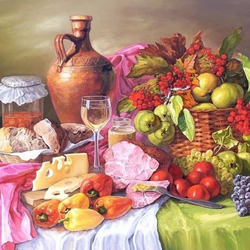 Пазл: Все готово к пикнику