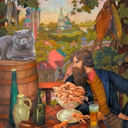 Пазл: Любитель пива