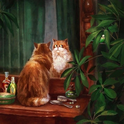 Пазл: Свет мой, зеркальце!