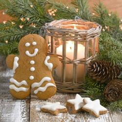 Пазл: Рождественский пряник