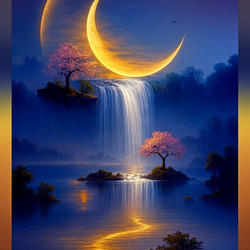 Пазл: Молодой месяц