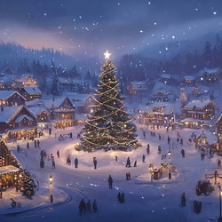 Пазл: Главная елка