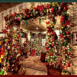 Пазл: Рождественским вечером