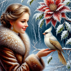 Пазл: Привет, златокрылая