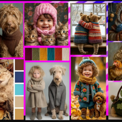 Пазл: Весёлый коллаж