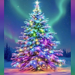 Пазл: Под Северным сиянием