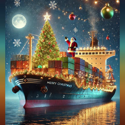 Пазл: На пароходе к празднику