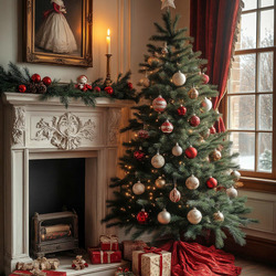 Пазл: Новогодний интерьер