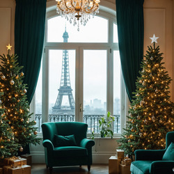 Пазл: Новый год в Париже