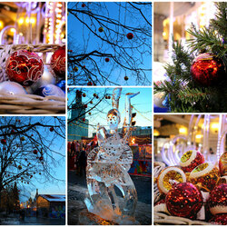 Пазл: Новогодний коллаж