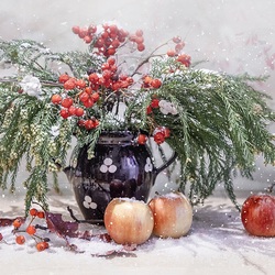 Пазл: Зимнее предновогоднее 