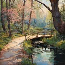 Пазл: В старом парке