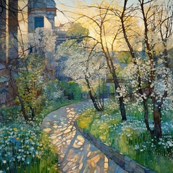 Пазл: Залитые солнцем