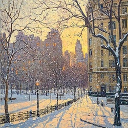 Пазл: Снежное мерцание