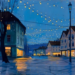 Пазл: Тихое свечение