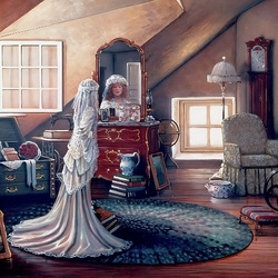 Пазл: У зеркала