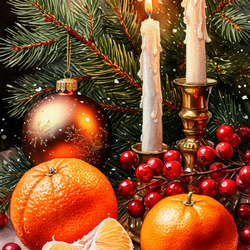 Пазл: Новогодний натюрморт