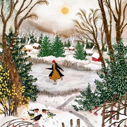 Пазл: На катке 