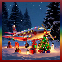 Пазл: Доставка подарков лесным жителям