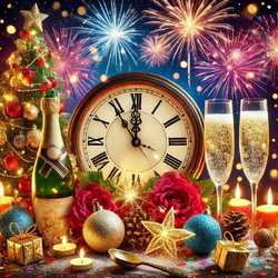 Пазл: Новогодний натюрморт