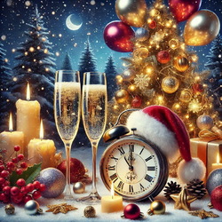 Пазл: Новогодний натюрморт
