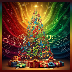 Пазл: Музыкальная ёлочка