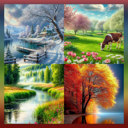Пазл: Времена года