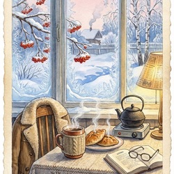 Пазл: Тепло в доме