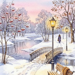 Пазл: Зима-чародейка