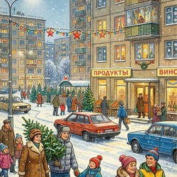 Пазл: Накануне Нового года