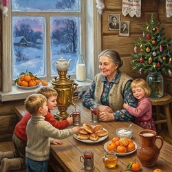 Пазл: В бабушкином доме