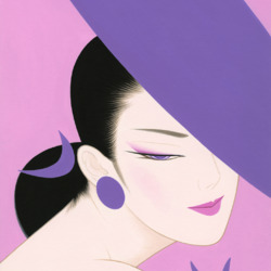 Пазл: Яркий фиолетовый