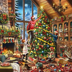 Пазл: Новогоднее настроение 