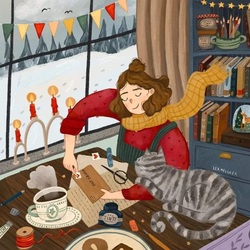 Пазл: Рождественские поздравления