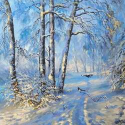 Пазл: Лучи зимнего солнца 