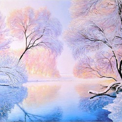 Пазл: Зимние узоры