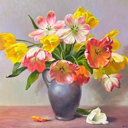 Пазл: Изящество тюльпанов