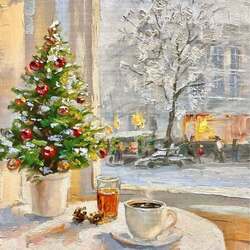 Пазл: Утро первого января 