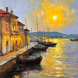 Пазл: Золотой закат