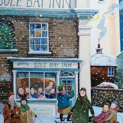 Пазл: Зимняя прогулка