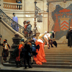 Пазл: Серый кардинал